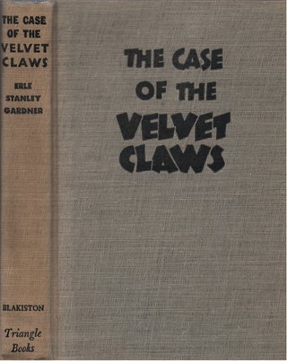 Item #00081305 The Case of the Velvet Claws. Erle Stanley Gardner