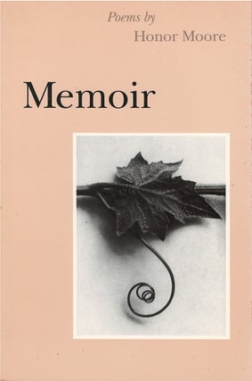 Item #00081418 Memoir. Honor Moore