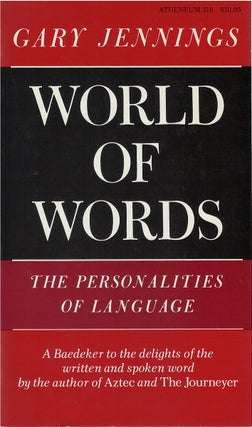 Item #00081531 World of Words. Gary Jennings
