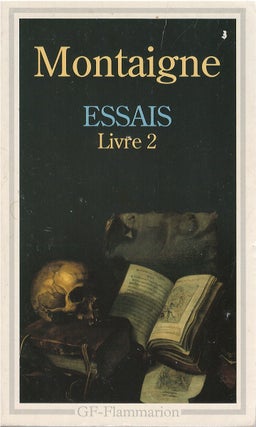 Item #00081630 Essais (Livre II). Michel Montaigne