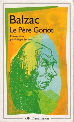 Item #00081632 Le Père Goriot. Honore de Balzac