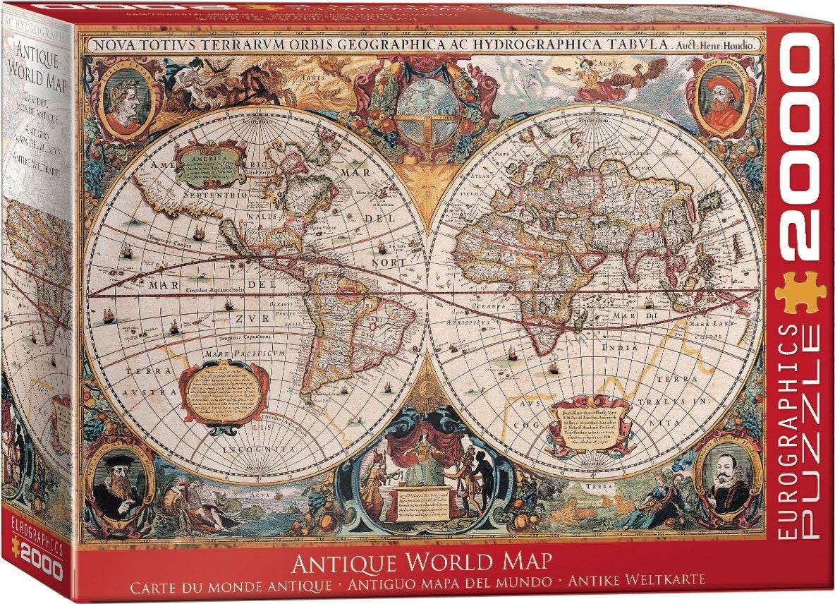 Orbis Geographica Tabula - Antique World Map