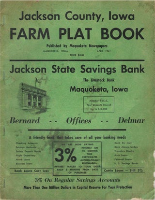 Item #00081706 Jackson County, Iowa Farm Plat Book