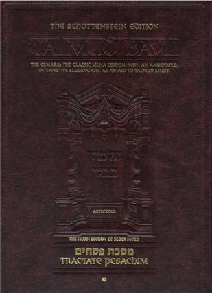 Item #00081939 Talmud Bavli, Tractate Pesachim, Volume I: The Gemara: The Classic Vilna Edition,...