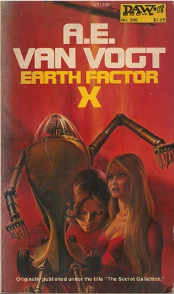 Item #00081986 Earth Factor X. A. E. Van Vogt
