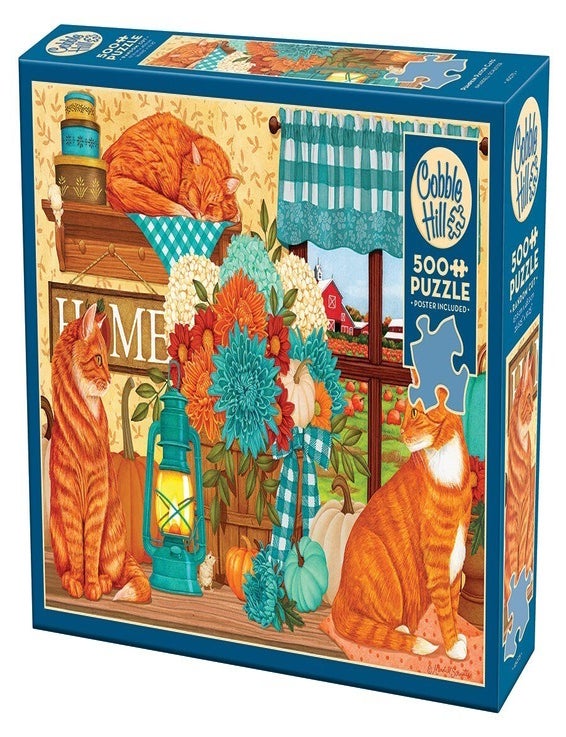 Item #00082374 Pumpkin Patch Cats
