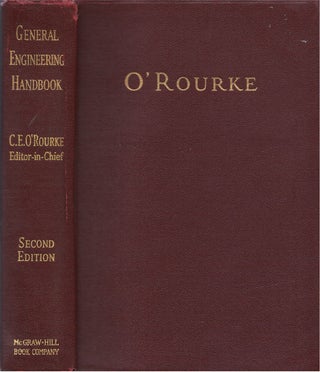 Item #00082387 General Engineering Handbook. Charles Edward O'Rourke