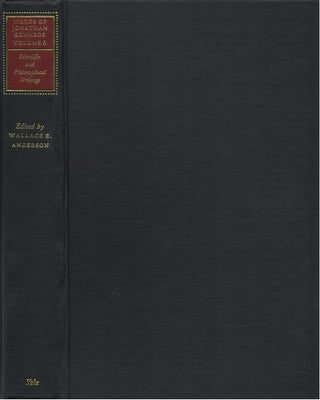 Item #00082436 The Works of Jonathan Edwards, Volume 6: Scientific and Philosophical Writings....