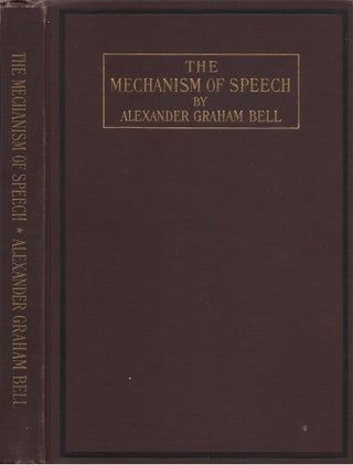 Item #00082543 The Mechanism of Speech: Lectures Delivered Before the American Association to...