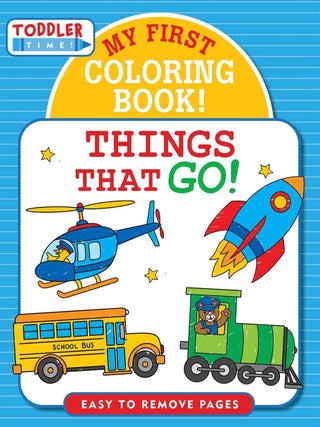 Item #00082675 My First Coloring Book: Things That Go