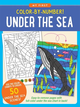 Item #00083629 My First Color-by-Number Book: Under the Sea