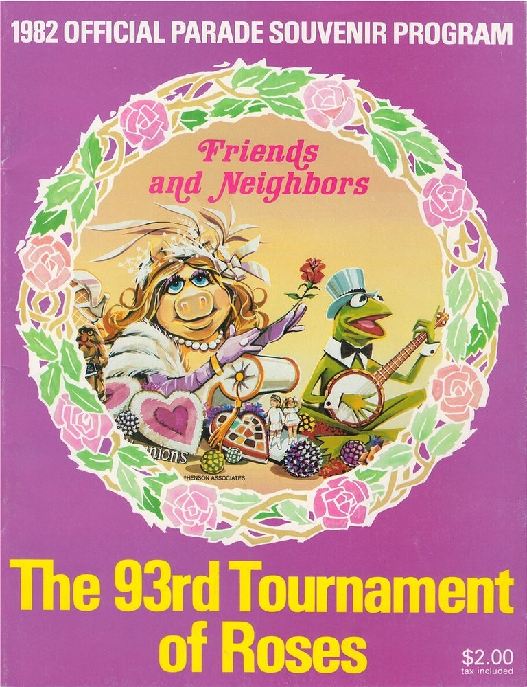 Item #00084069 1982 Official Parade Souvenir Program - The 93rd Tournament of Roses - 1982 Rose Bowl. Forest W. Foster.