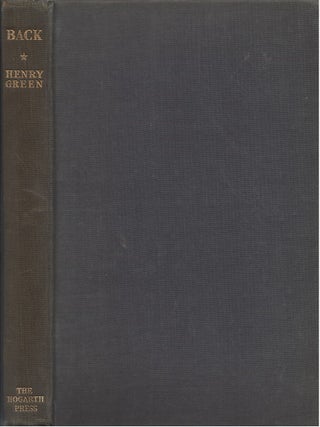 Item #00084253 Back. Henry Green