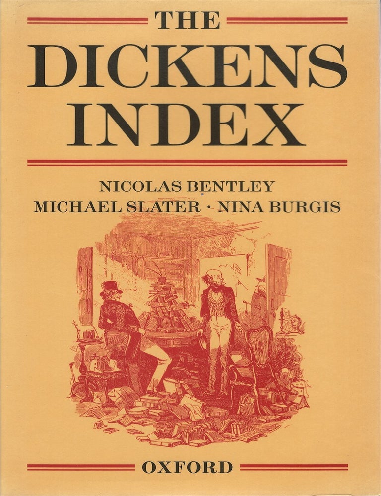 Item #00085016 The Dickens Index. Nicolas Bentley, Michael Slater, Nina Burgis.