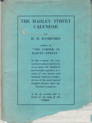 Item #00085347 The Harley Street Calendar. H. H. Bashford