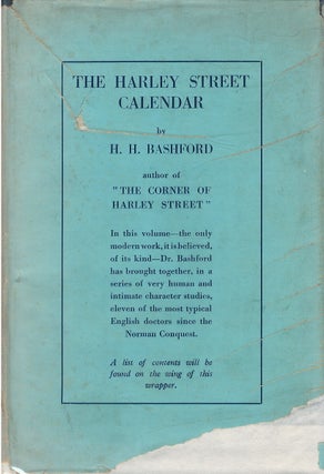 Item #00085347 The Harley Street Calendar. H. H. Bashford