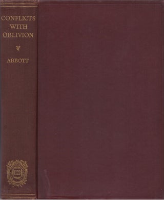 Item #00085498 Conflicts With Oblivion. Wilbur Cortez Abbott