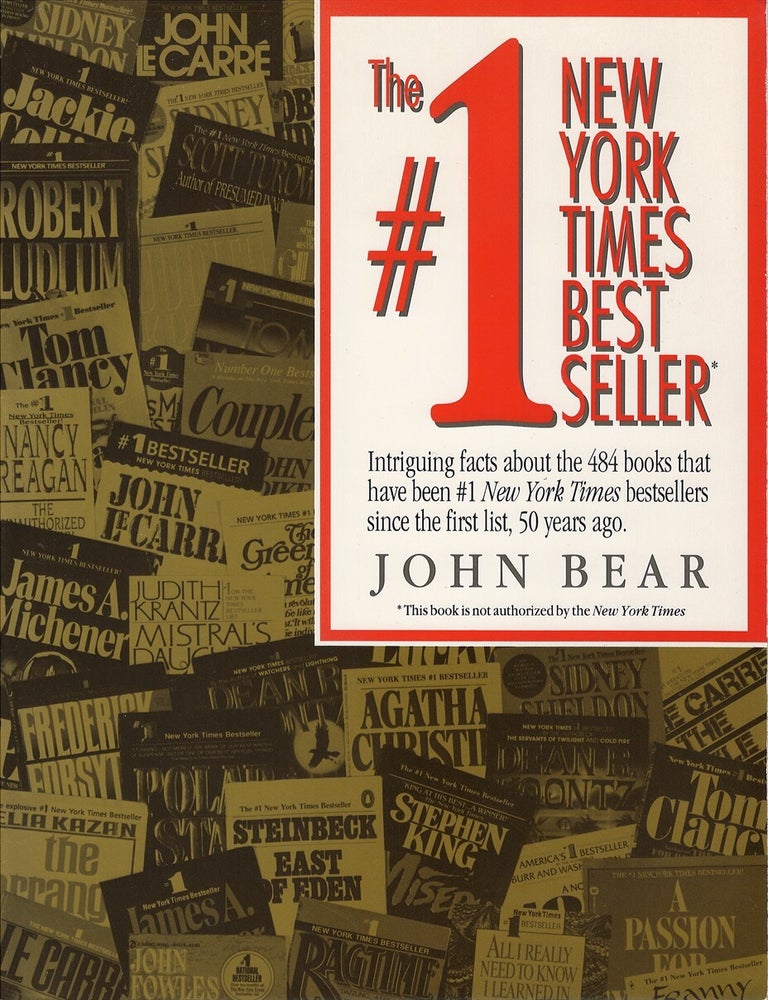 Item #00085543 The #1 New York Times Bestseller. John Bear.