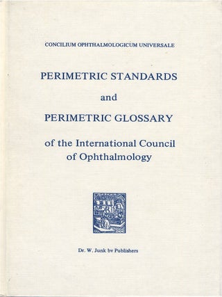 Item #00085663 Perimetric Standards and Perimetric Glossary of the International Council of...