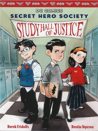 Item #00086118 Study Hall of Justice (DC Comics Secret Hero Society). Derek Fridolfs, Dustin Nguyen