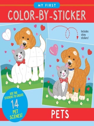 Item #00086608 My First Color-by-Sticker Book - Pets