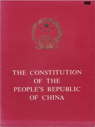Item #00087346 The Constitution of the People's Republic of China