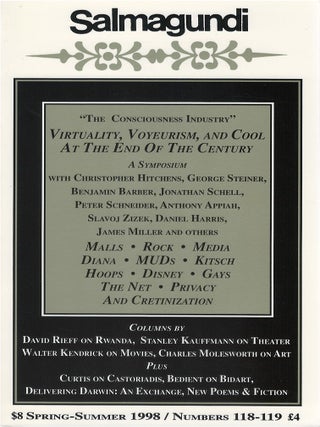 Item #00087470 Salmagundi (Nos. 118 - 119, Spring - Summer 1998). Robert Boyers, Christopher...