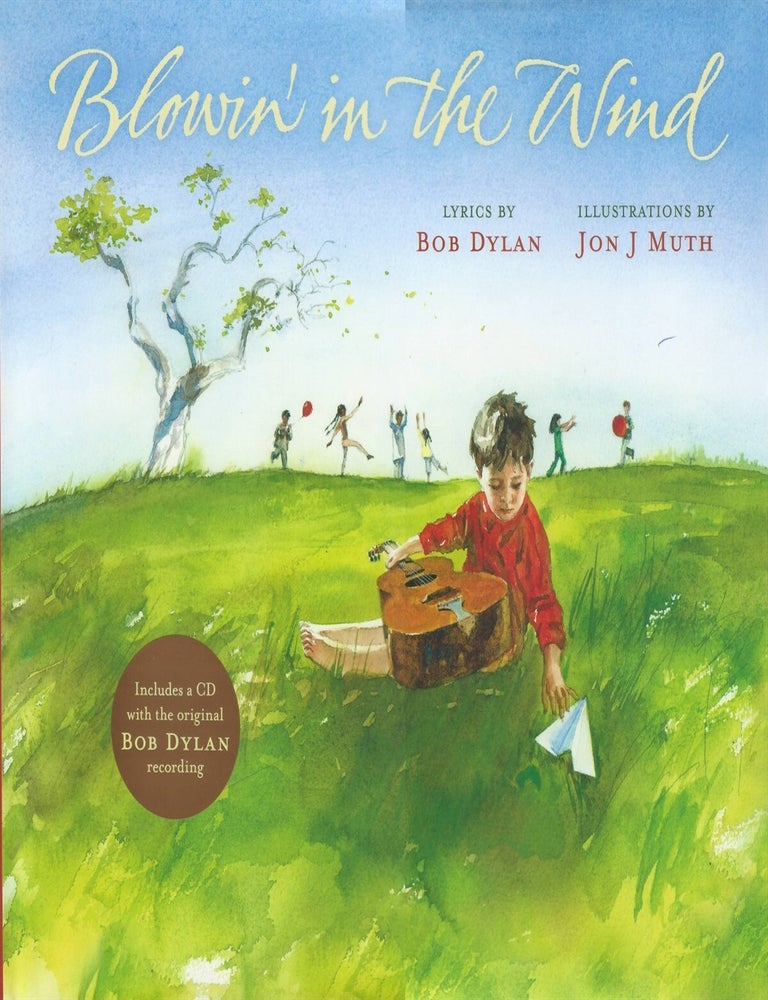 Item #00087741 Blowin' in the Wind. Bob Dylan.