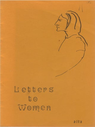 Item #00089281 Letters to Women. Alta