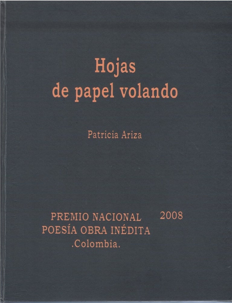 Item #00090310 Hojas de papel volando. Patricia Ariza.