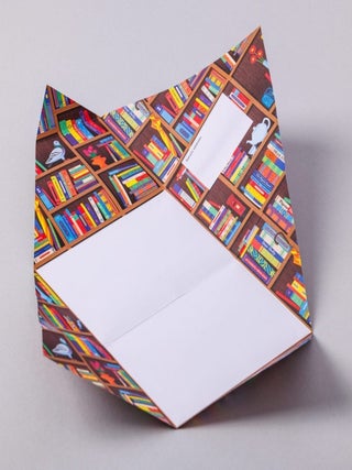 Bookstore Pigeons - Folding Letter Stationery