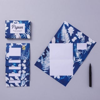Apothecary Pigeons - Folding Letter Stationery