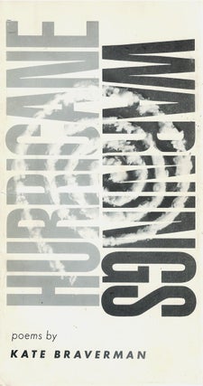 Item #00090615 Hurricane Warnings. Kate Braverman