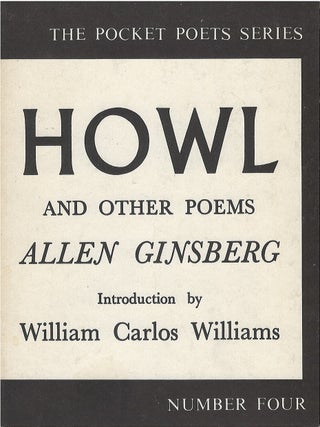 Item #00090865 Howl and Other Poems. Allen Ginsberg, William Carlos Williams, intr