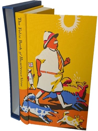Item #00091258 The Folio Book of Humorous Verse. Edward Leeson