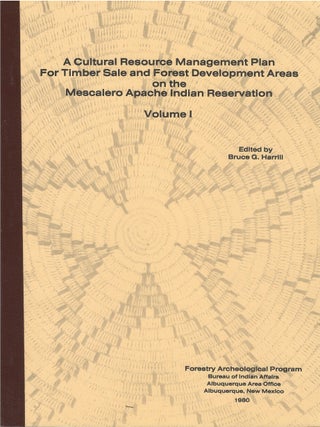 Item #00091322 A Cultural Resource Management Plan for Timber Sales and Forest Development Areas...