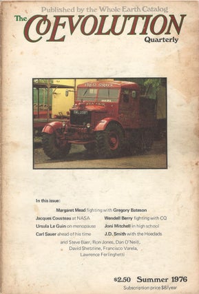 Item #00091503 Coevolution Quarterly, No. 10 - Summer 1976. Stewart Brand