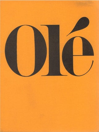 Item #00091719 Olé Anthology. Douglas Blazek, Charles Bukowski, d. a. levy, Dave Etter