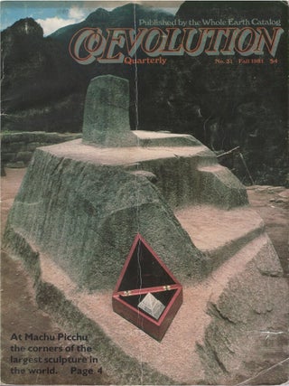 Item #00091744 Coevolution Quarterly, No. 31 - Fall 1981. Stewart Brand