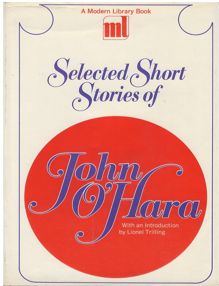 Item #00091852 Selected Short Stories of John O'Hara. John O'Hara.