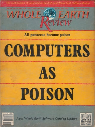 Item #00091870 Whole Earth Review, No. 44 - January 1985. Stewart Brand, Kevin Kelly, Art Kleiner