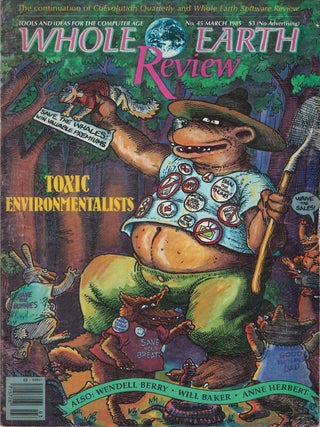 Item #00091874 Whole Earth Review, No. 45 - March 1985. Stewart Brand, Kevin Kelly, Art Kleiner