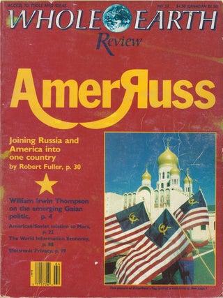 Item #00091892 Whole Earth Review, No. 53 - Winter 1986. Stewart Brand, Kevin Kelly