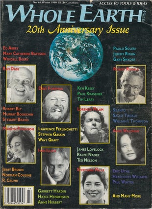Item #00091920 Whole Earth Review, No. 61 - Winter 1988. Stewart Brand, Kevin Kelly