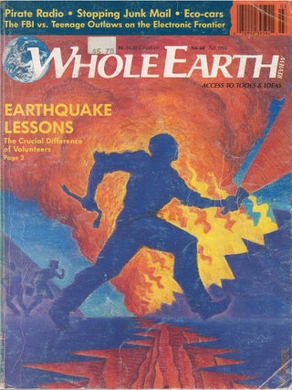 Item #00091921 Whole Earth Review, No. 68 - Fall 1990. Stewart Brand, Kevin Kelly
