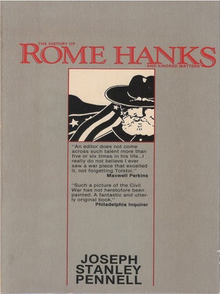 Item #00092055 The History of Rome Hanks and Kindred Matters. Joseph Stanley Pennell