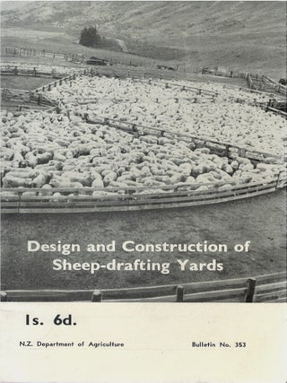 Item #00092125 Design and Construction of Sheep-Drafting Yards (Bulletin No. 353). J. E Duncan