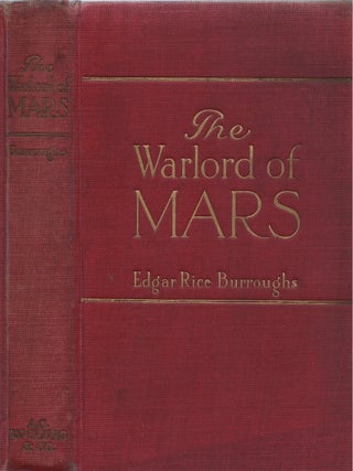 Item #00092478 The Warlord of Mars. Edgar Rice Burroughs