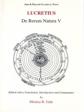 Item #00092521 De Rerum Natura V. Lucretius, Monica R. Gale, Titus Lucretius Carus