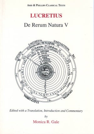 Item #00092521 De Rerum Natura V. Lucretius, Monica R. Gale, Titus Lucretius Carus